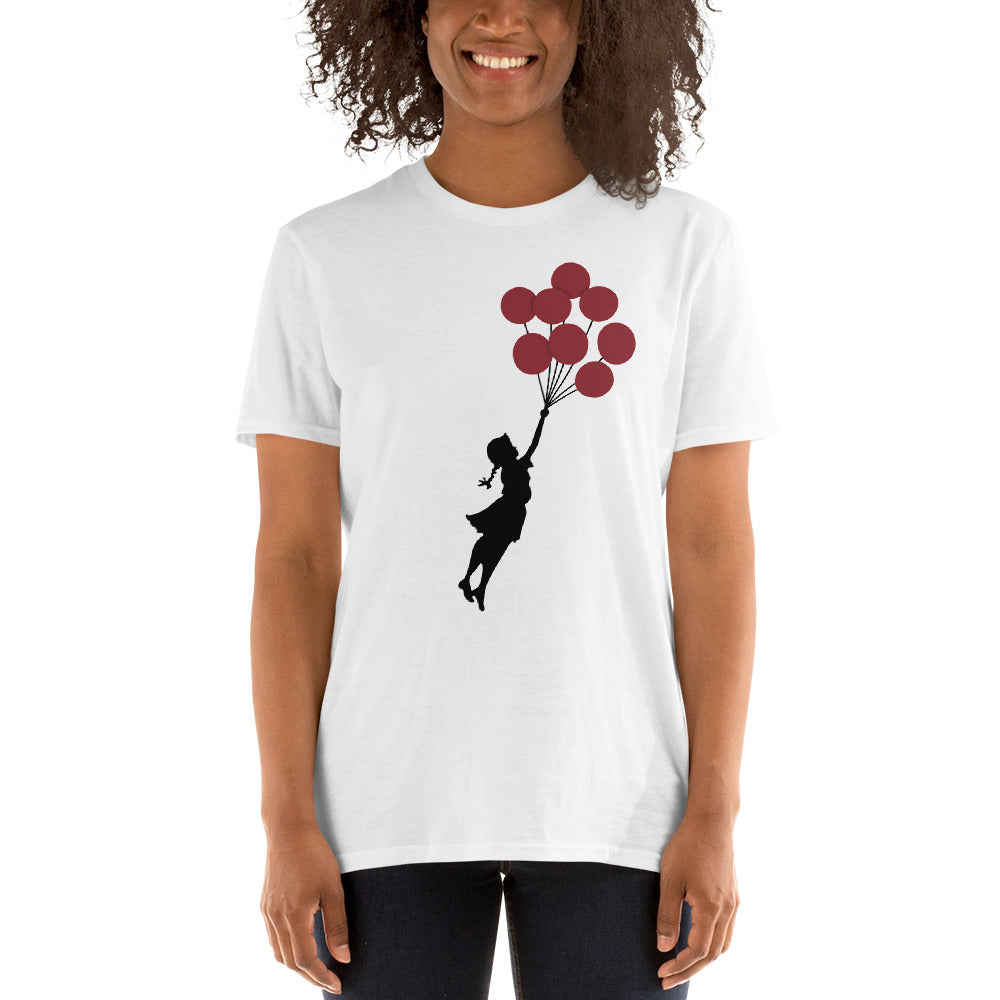 Camiseta Flying Balloon Girl