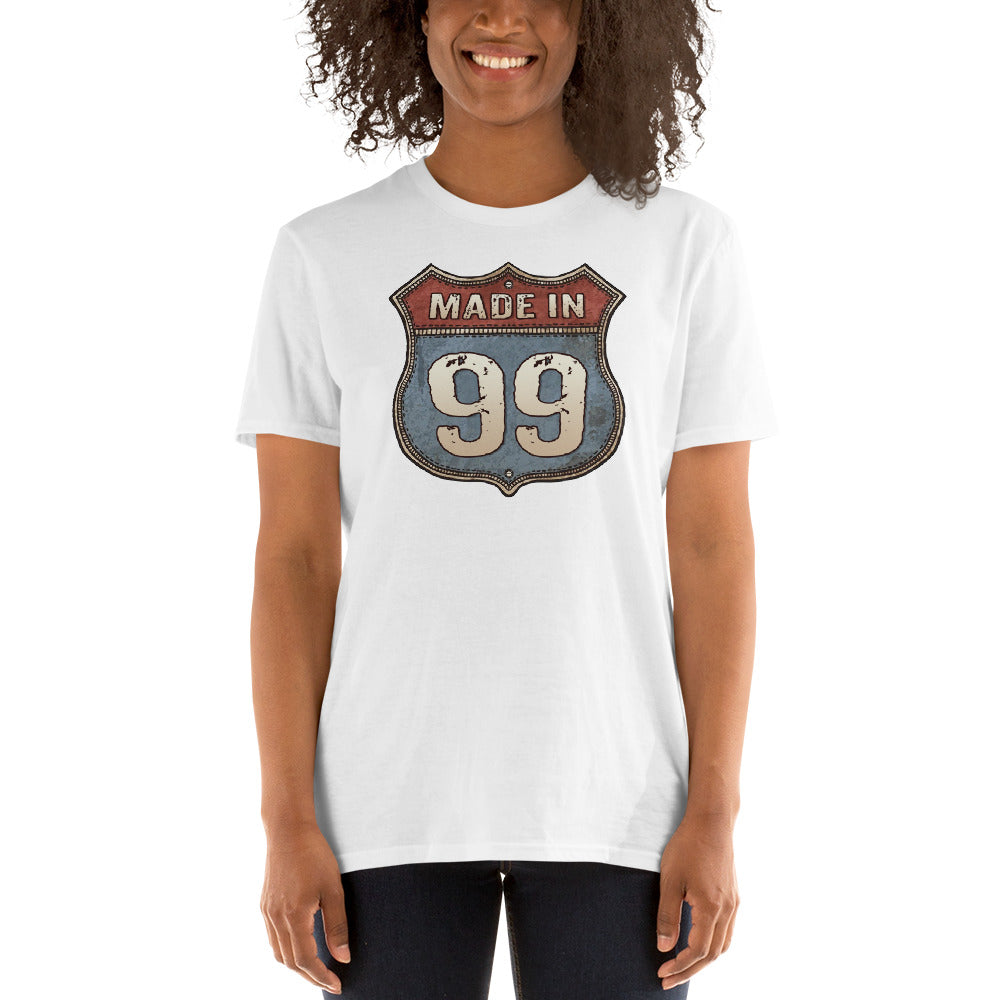 Camiseta Made In 99 - Cumpleaños
