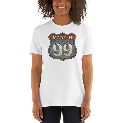 Camiseta Made In 99 - Cumpleaños