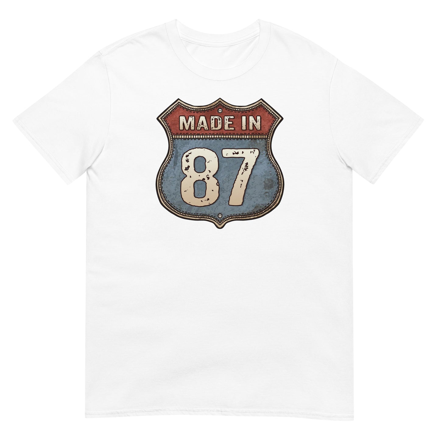 Camiseta Made In 87 - Cumpleaños