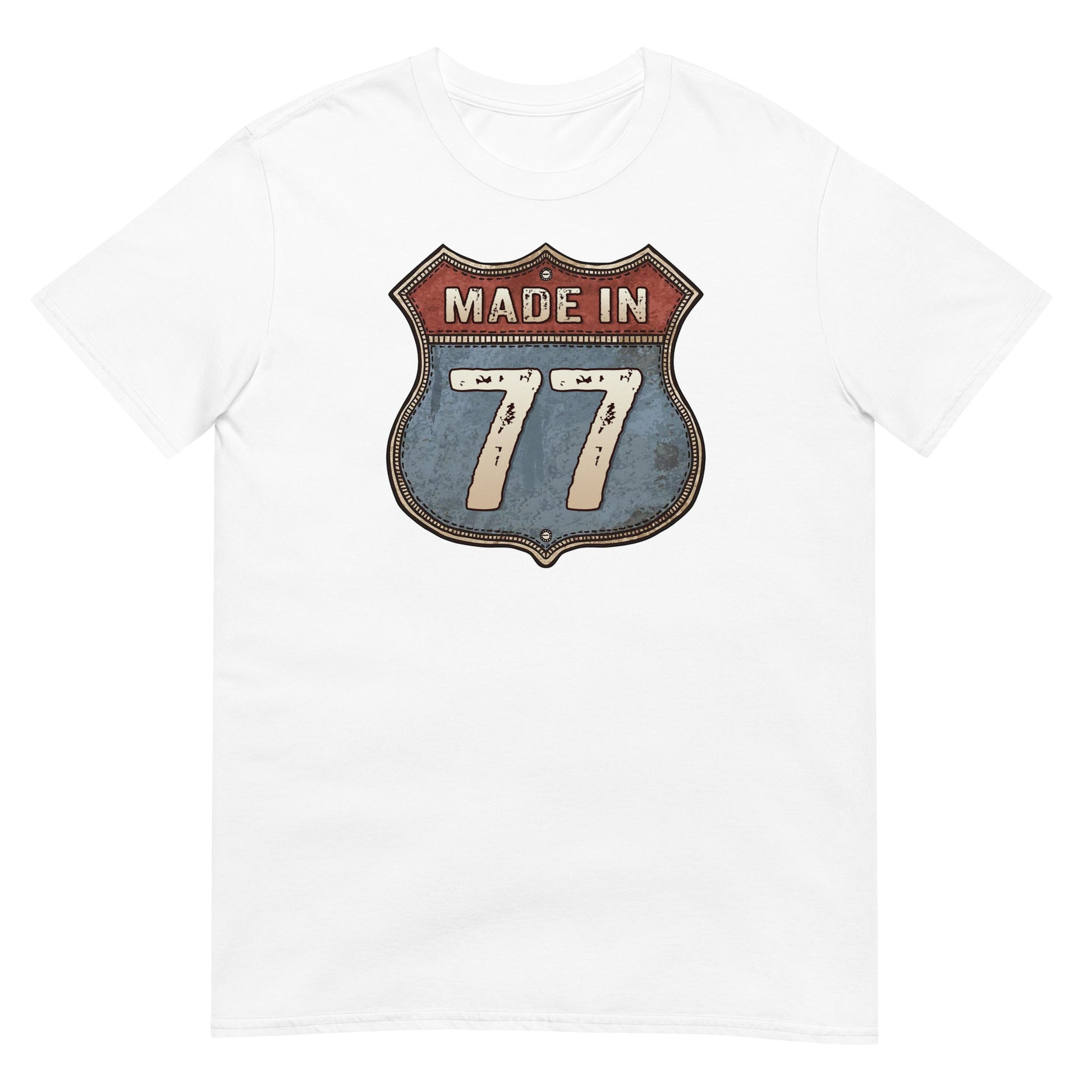 Camiseta Made In 77 - Cumpleaños