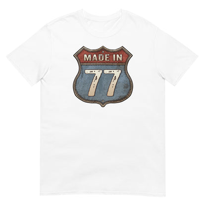 Camiseta Made In 77 - Cumpleaños