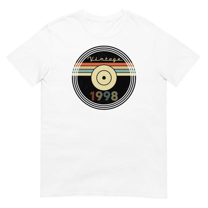 Camiseta 1998 - Vintage - Disco - Cumpleaños