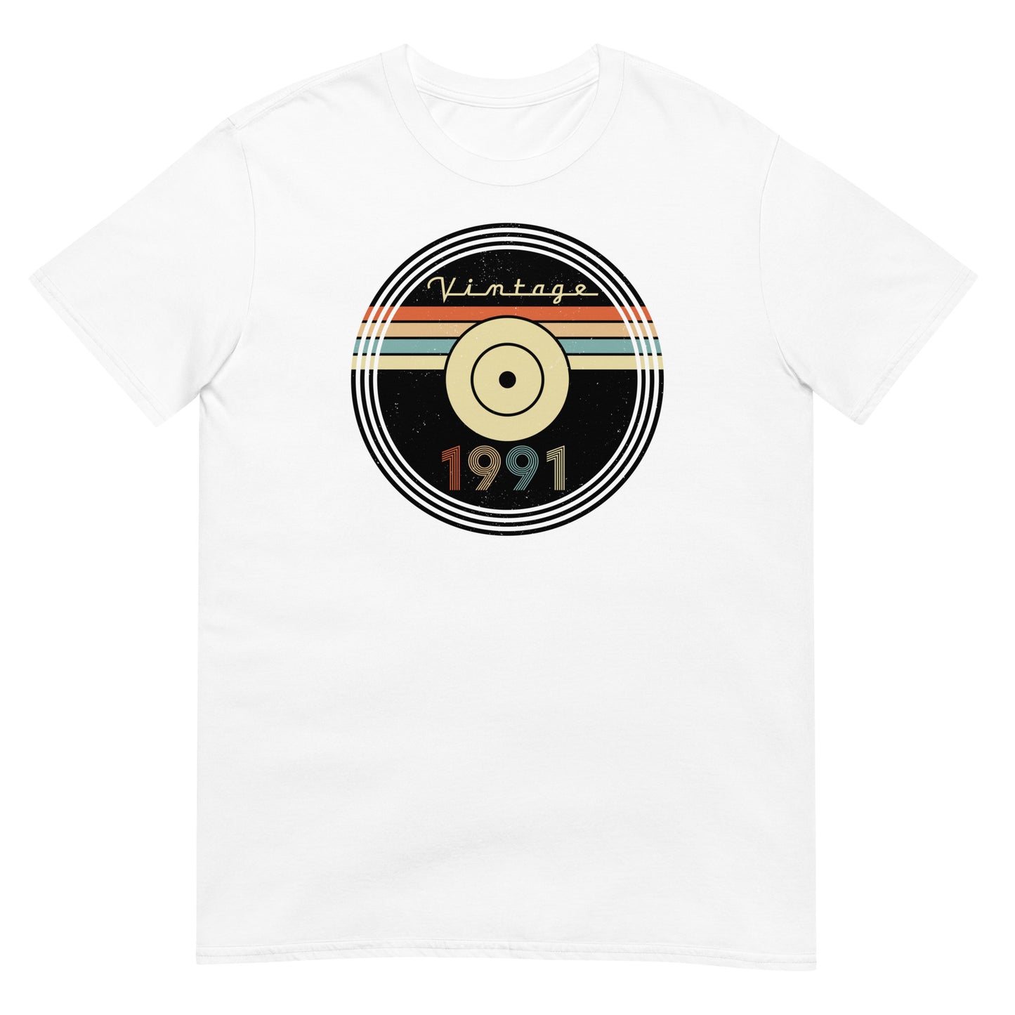 Camiseta 1991 - Vintage - Disco - Cumpleaños