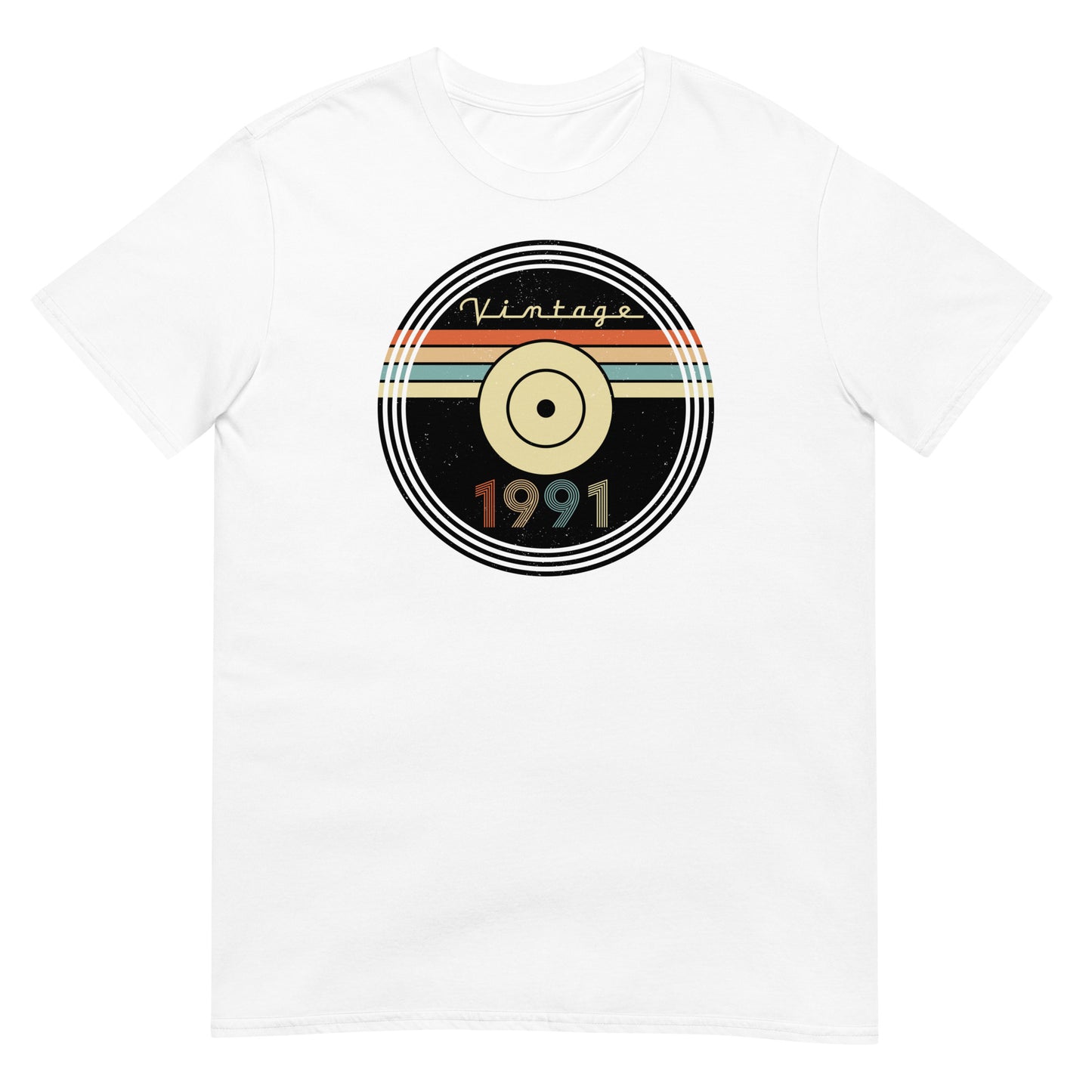 Camiseta 1991 - Vintage - Disco - Cumpleaños