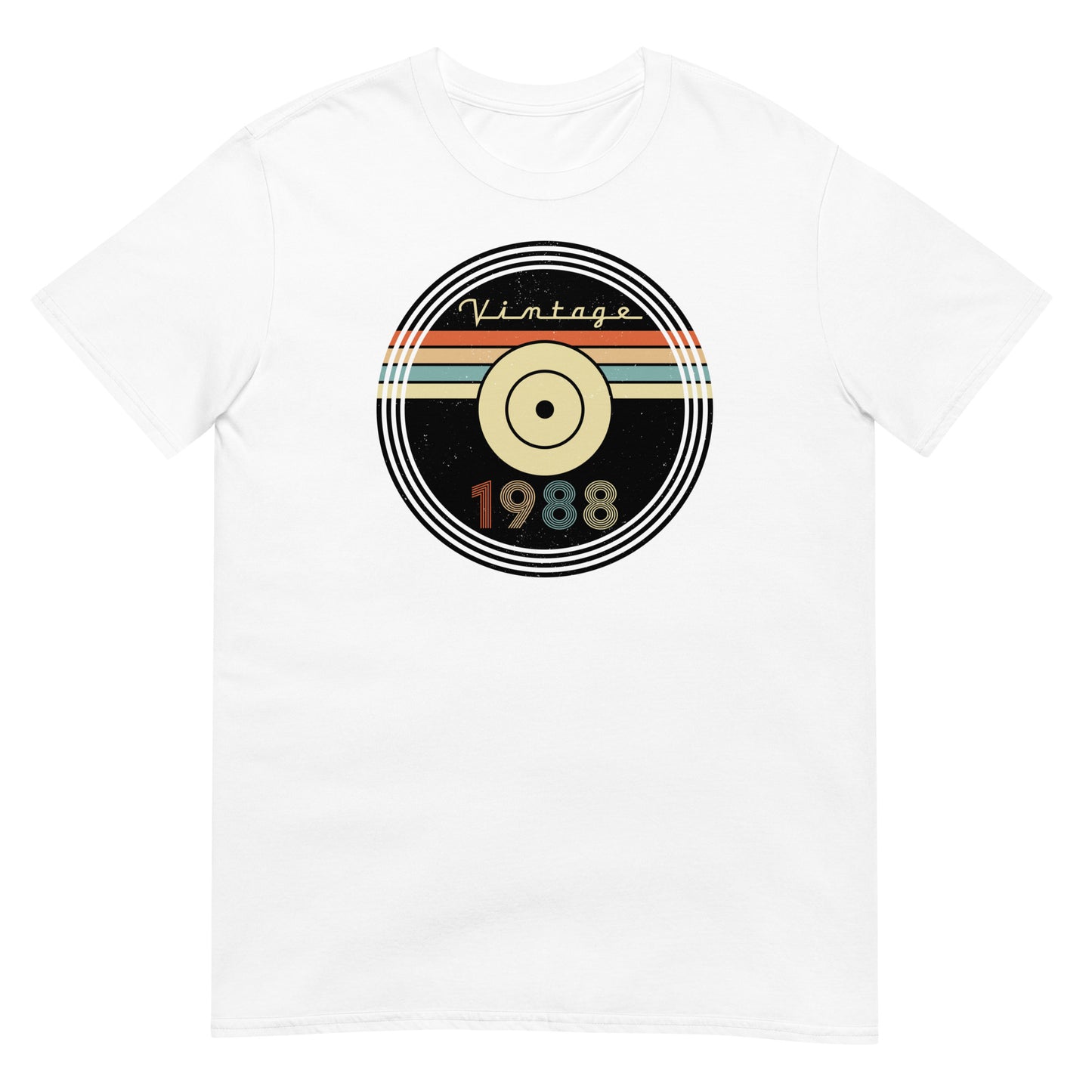 Camiseta 1988 - Vintage - Disco - Cumpleaños