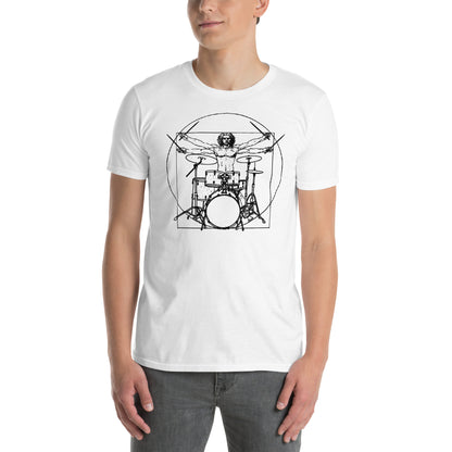Camiseta Hombre de Vitruvio Batería