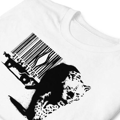 Camiseta Barcode Leopard