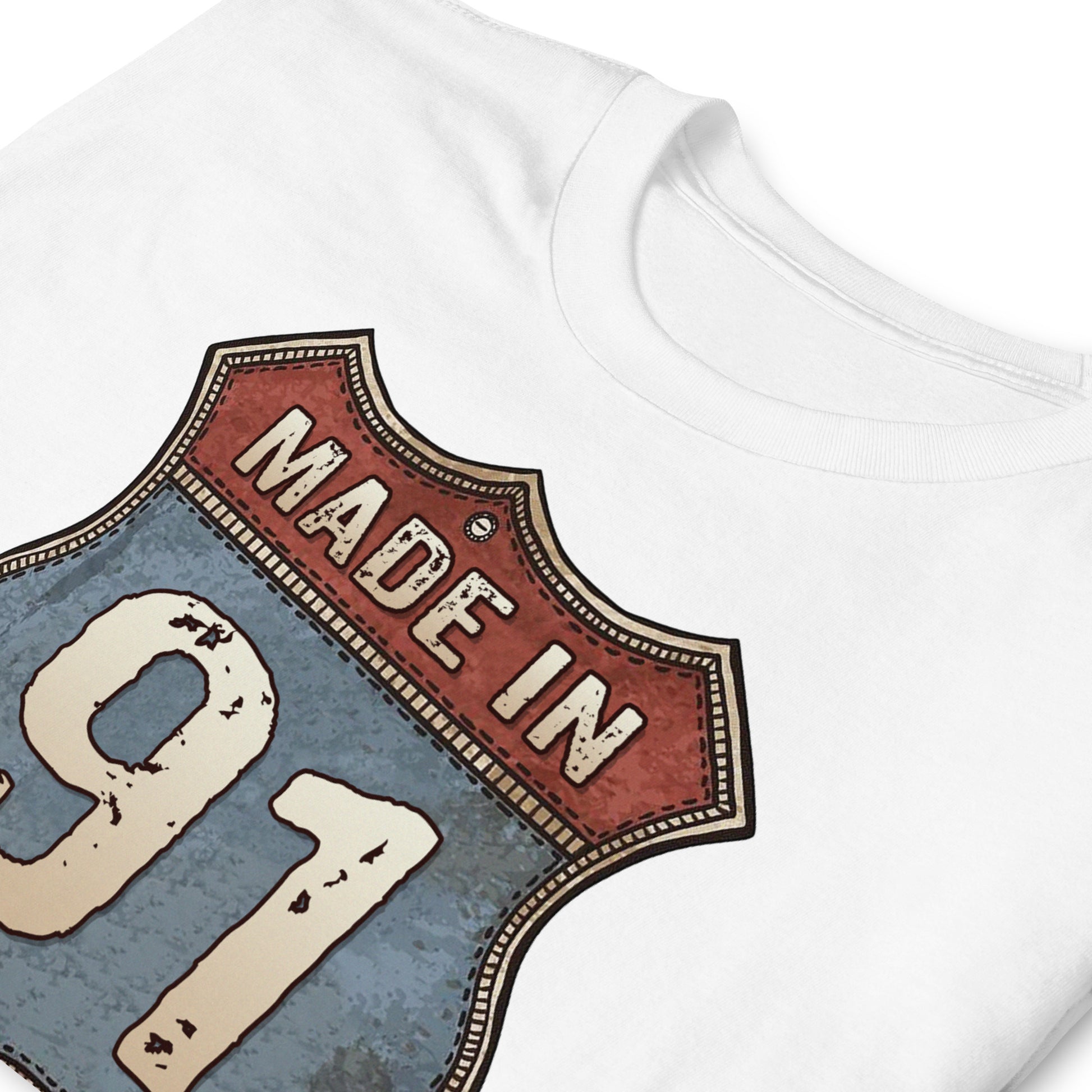 Camiseta Made In 91 - Cumpleaños