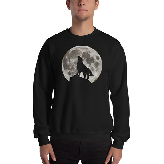 Sudadera Lobo y Luna Llena