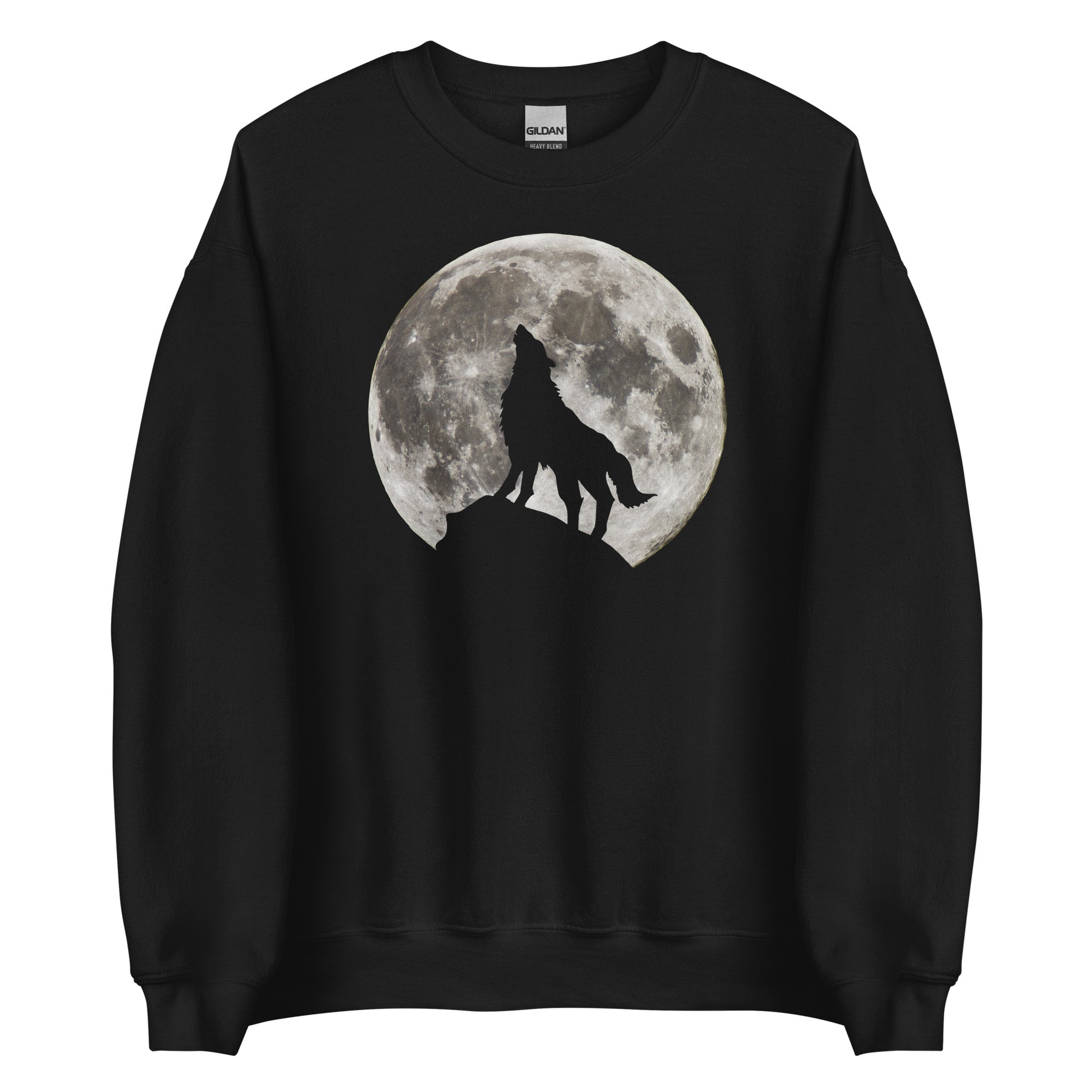 Sudadera Lobo y Luna Llena