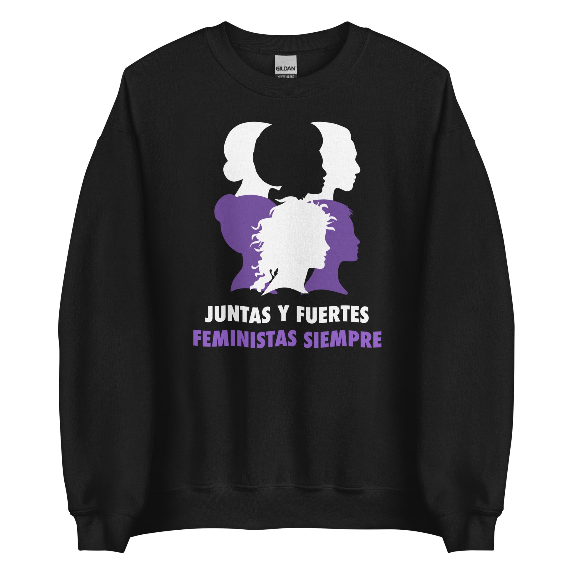 Sudadera Juntas y Fuertes Feministas Siempre