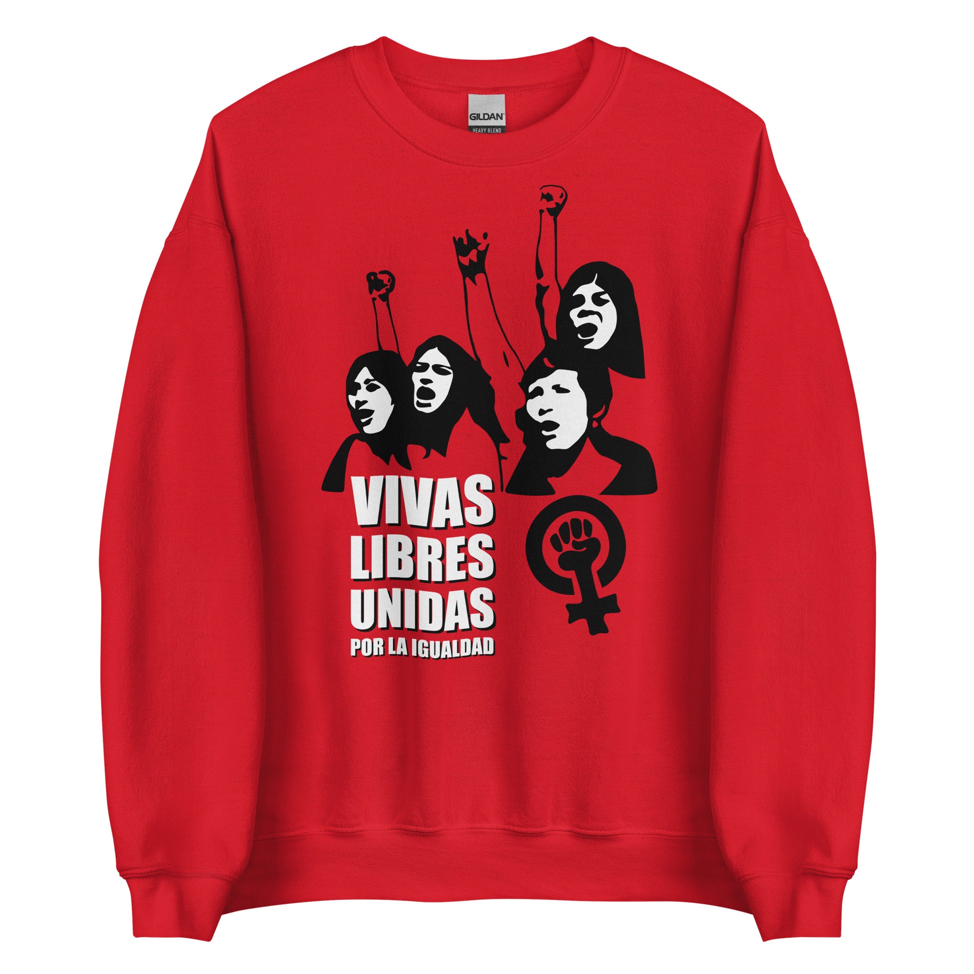 Sudadera Vivas Libres Unidas por la Igualdad