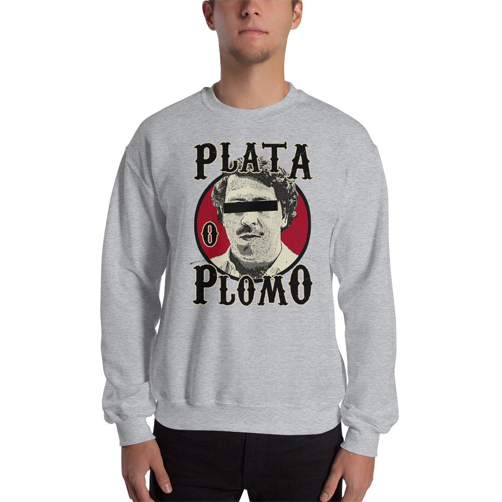 Sudadera Plata o Plomo