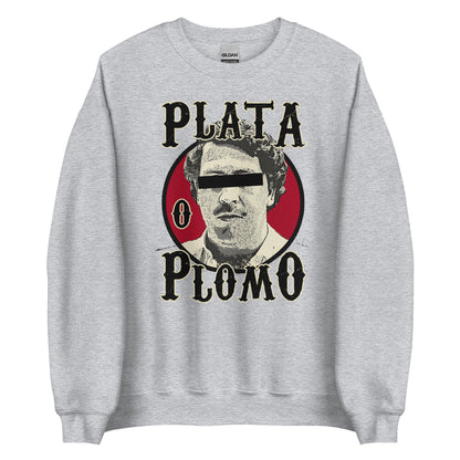 Sudadera Plata o Plomo