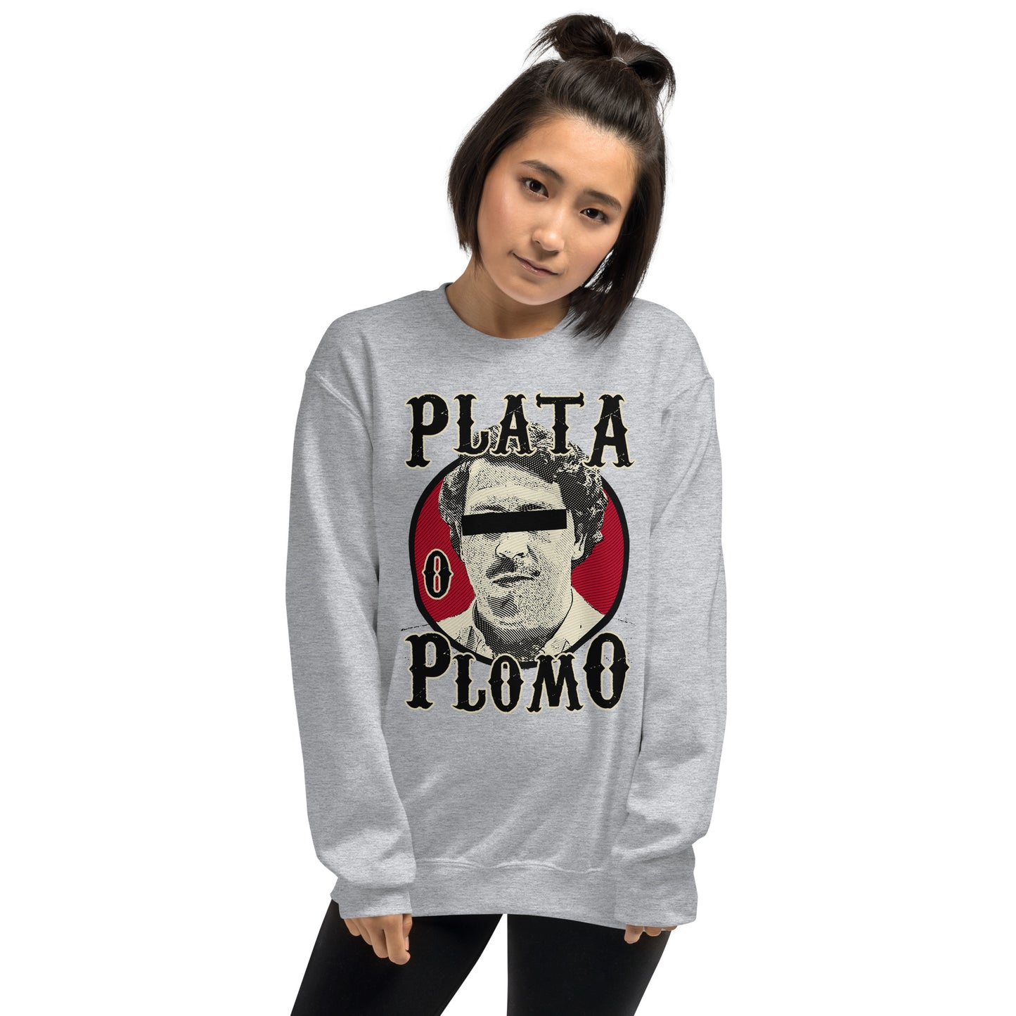 Sudadera Plata o Plomo