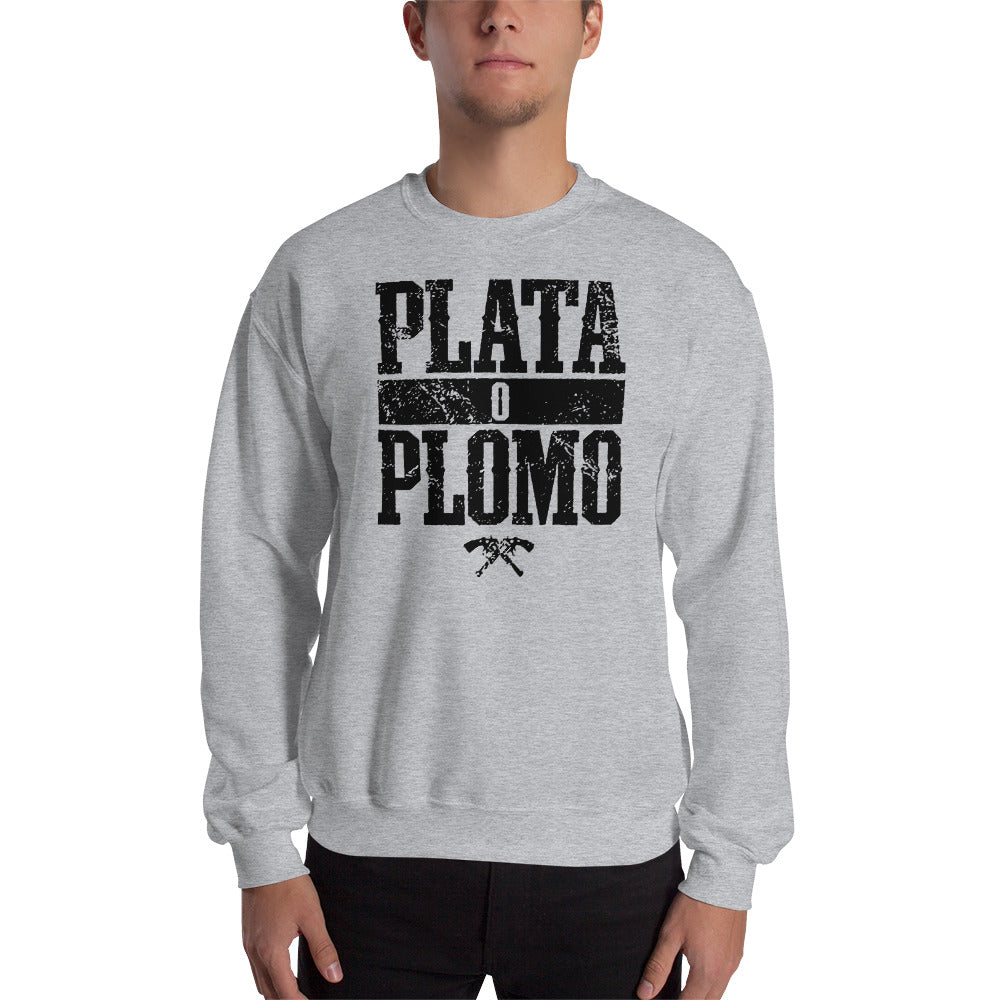 Sudadera Plata o Plomo