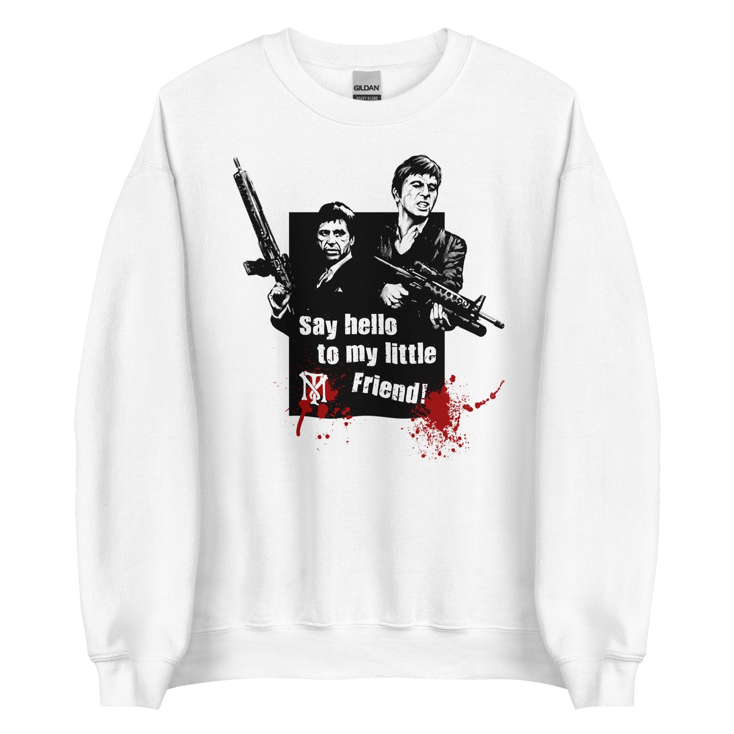 Sudadera Say Hello to My Little Friend