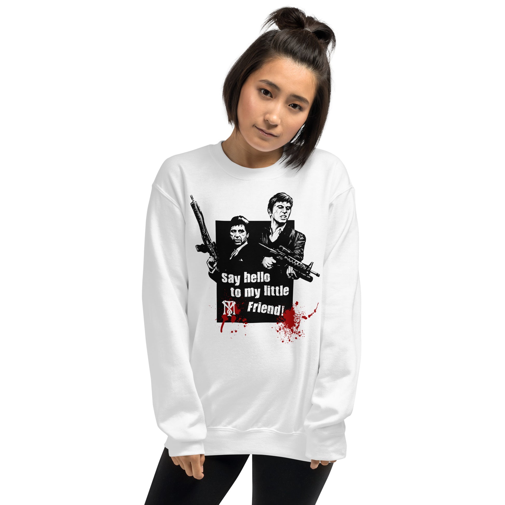 Sudadera Say Hello to My Little Friend
