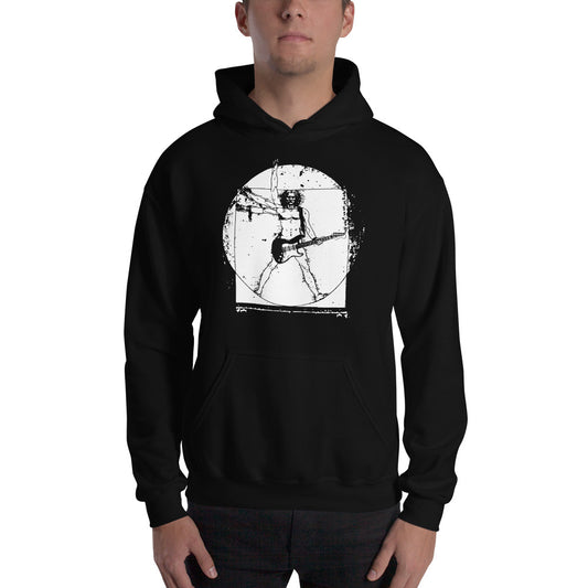 Sudadera Hombre de Vitruvio Guitarrista