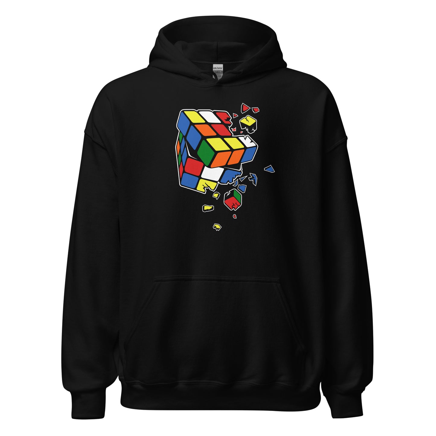 Sudadera Cubo De Rubik Explosión