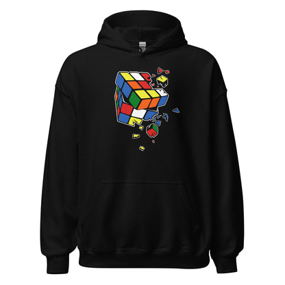 Sudadera Cubo De Rubik Explosión