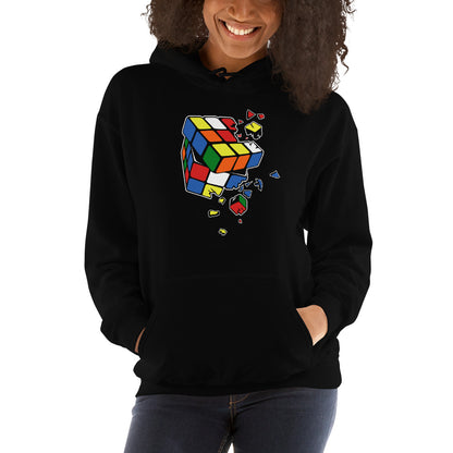 Sudadera Cubo De Rubik Explosión