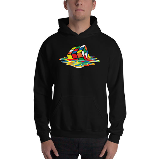 Sudadera Cubo De Rubik Derretido