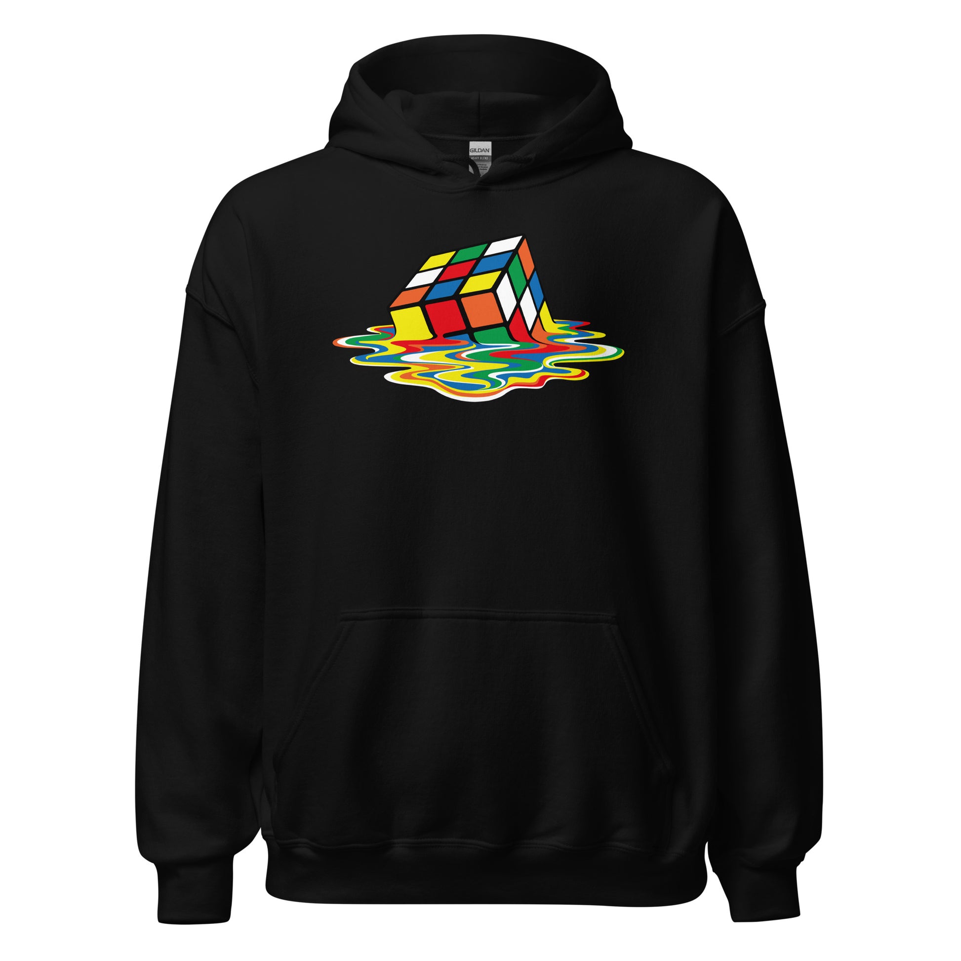 Sudadera Cubo De Rubik Derretido