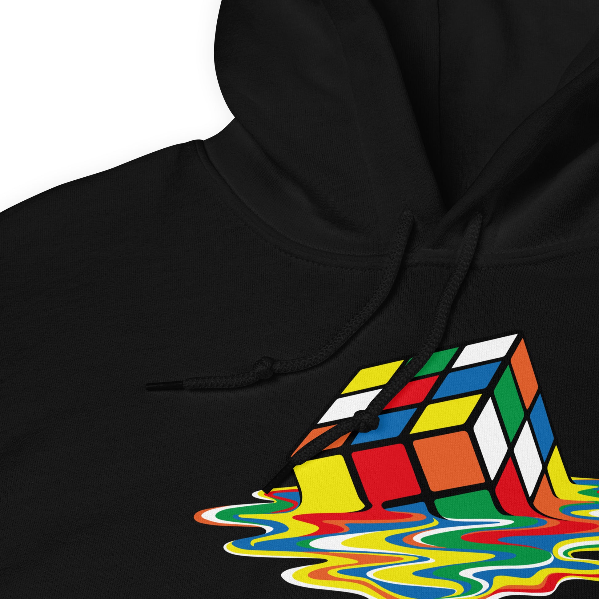 Sudadera Cubo De Rubik Derretido