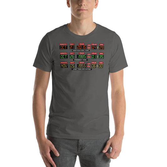 Camiseta Panel de Control DeLorean