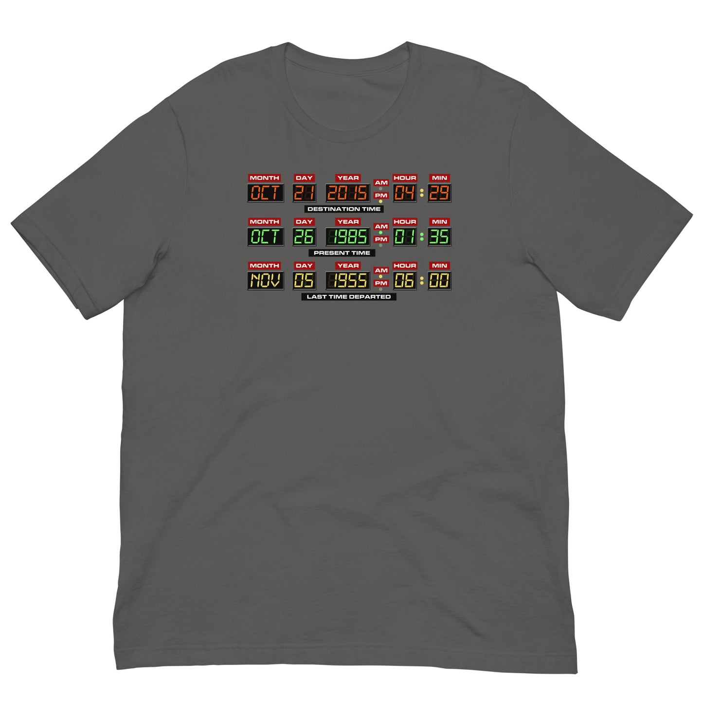 Camiseta Panel de Control DeLorean