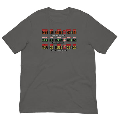 Camiseta Panel de Control DeLorean