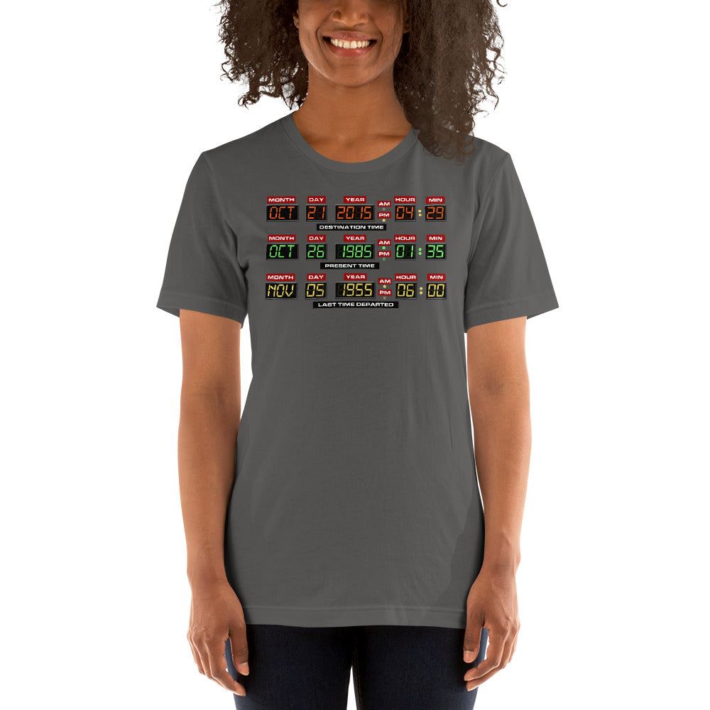 Camiseta Panel de Control DeLorean