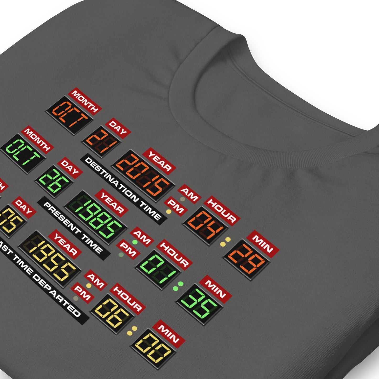Camiseta Panel de Control DeLorean