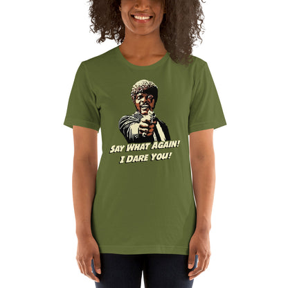 Camiseta Di qué una vez más, te reto
