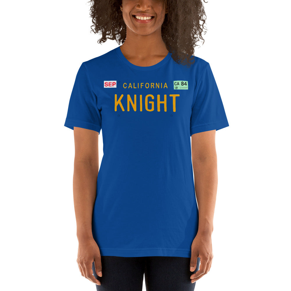 Camiseta Matrícula Knight