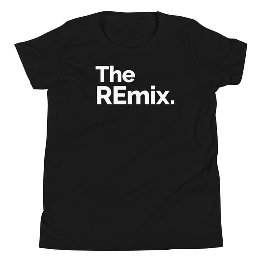 Camiseta de Niño The Remix. Color Negro.