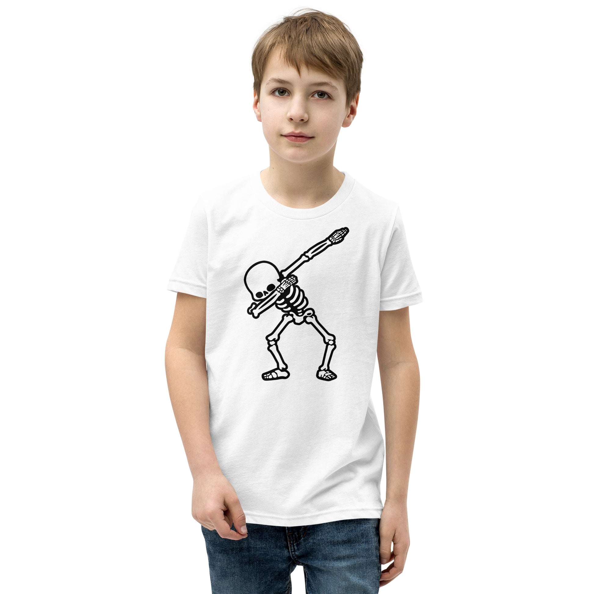 Camiseta de Niño Dabbing Skeleton