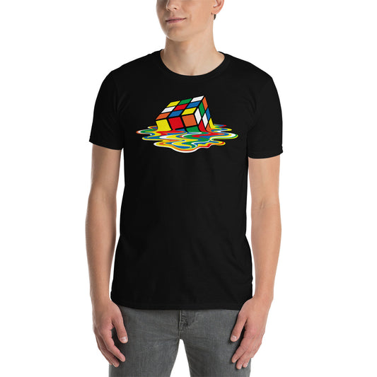 Camiseta Cubo De Rubik Derretido