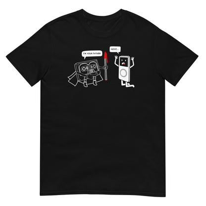 Camiseta Cassette y iPod