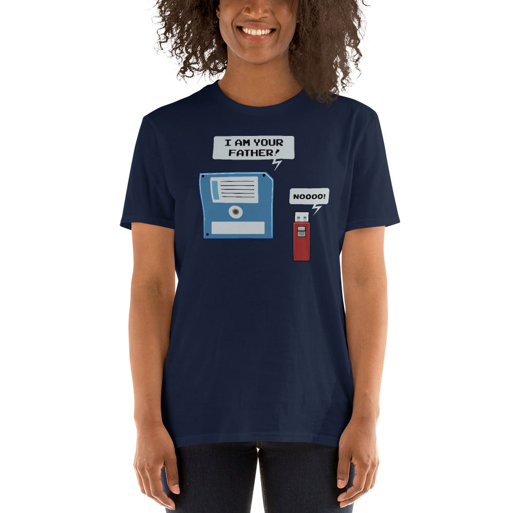 Camiseta Diskette y Pendrive