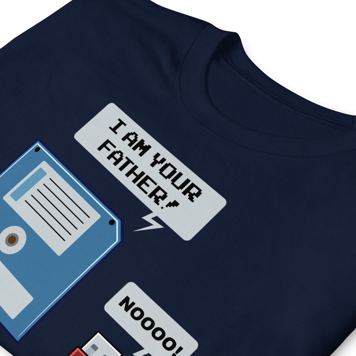 Camiseta Diskette y Pendrive