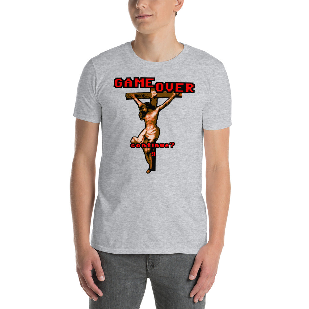 Camiseta Jesucristo en la Cruz Retro