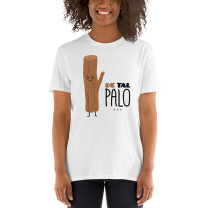 Camiseta De Tal Palo - Madre. Color Blanco.