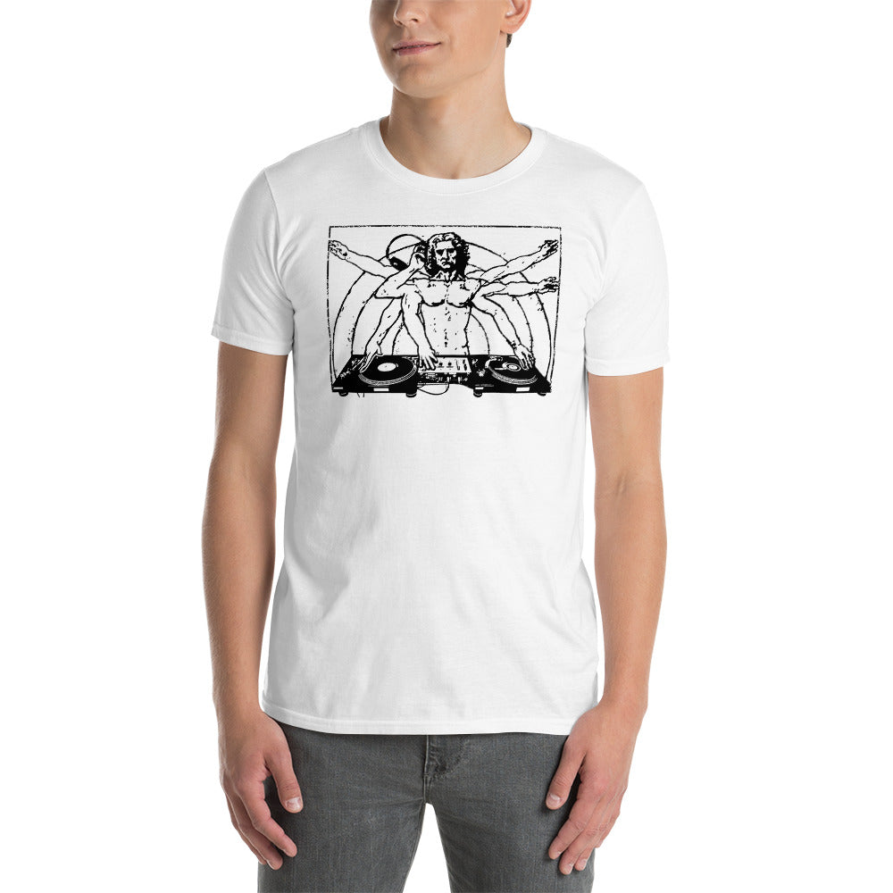 Camiseta Hombre de Vitruvio DJ