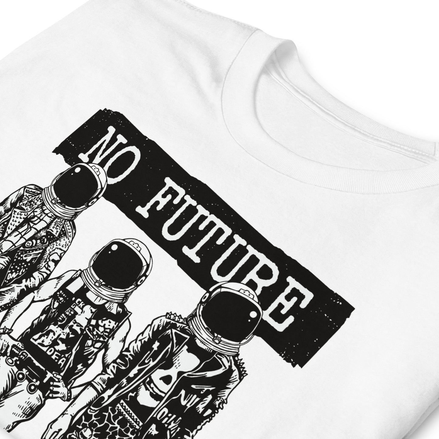 Camiseta No Future - Astronautas Punk